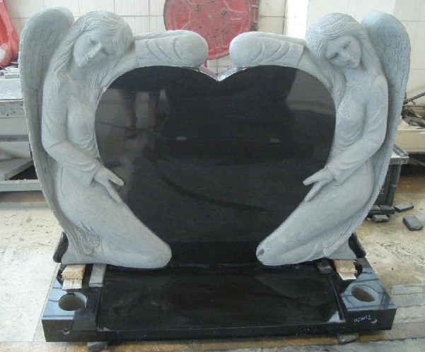 angel heart headstone 5