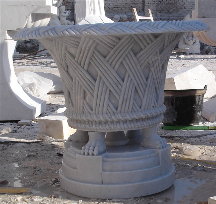 cast stone garden urn planters large stone plant pots 2