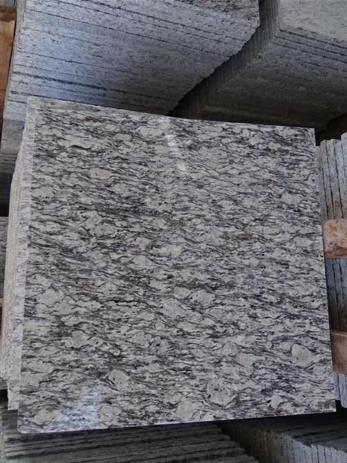 chinese sea wave white granite spray white polished 1