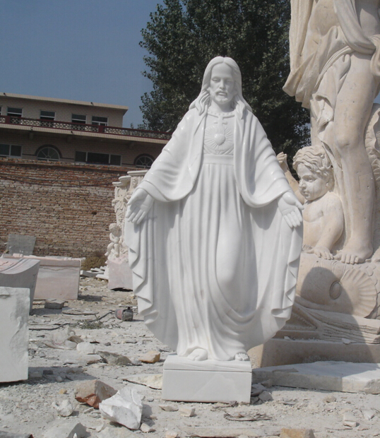 marble jesus christus statue mary with baby jesus statue 5