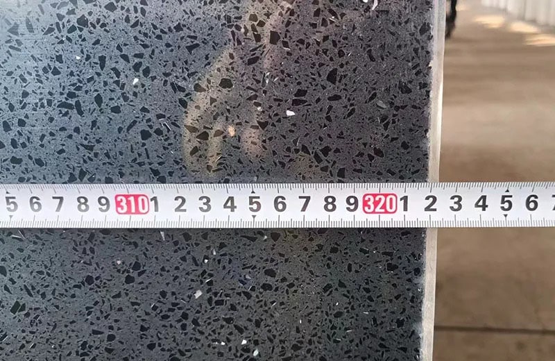 Pure White Quartz Sparkling Black Quartz Slabs Export To Russia 2024 (8)